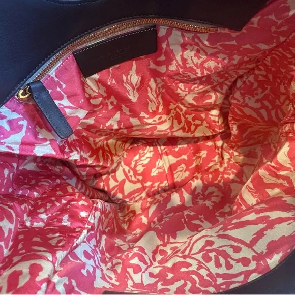 Balenciaga Cream Canvas Tote with Brown Leather Circle Handle - Picture 10 of 11